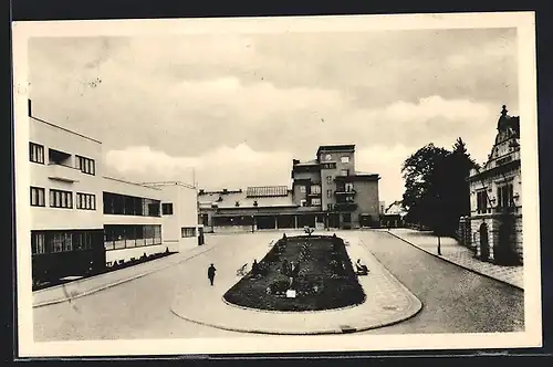 AK Rokycany, Nadrazi, Bahnhof