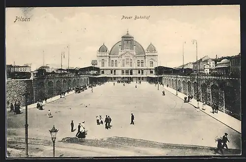 AK Pilsen, Neuer Bahnhof