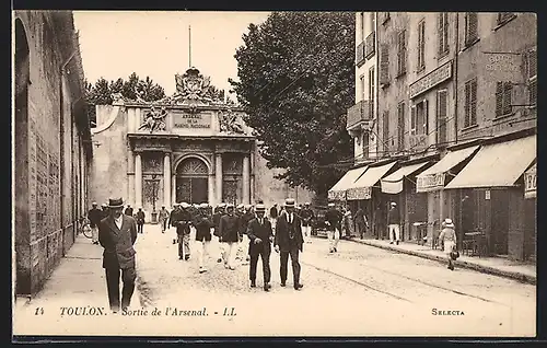 AK Toulon, Sortie de l`Arsenal