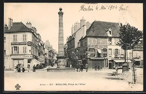 AK Moulins, Place de l'Allier