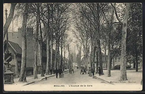 AK Moulins, L`Avenue de la Gare