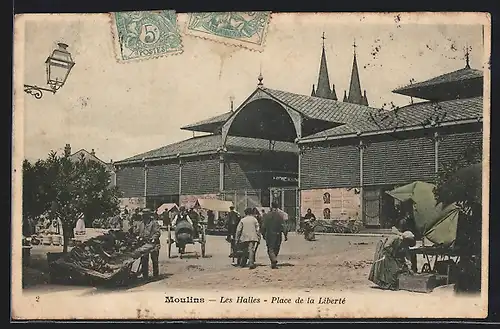 AK Moulins, Les Halles-Place de la Libertè