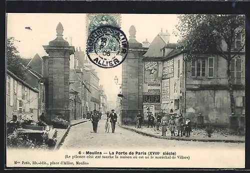 AK Moulins, La Porte de Paris