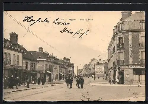 AK Troyes, Rue Voltaire