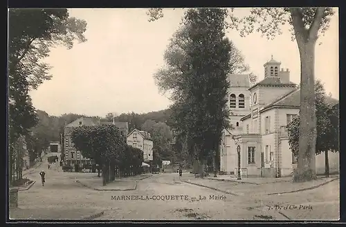 AK Marnes-la-Coquette, La Mairie