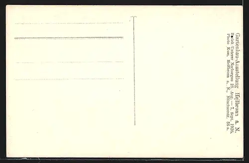 AK Heilbronn a. N., Gartenbau-Ausstellung 1926-Kunsthalle