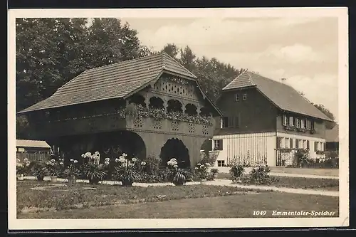 AK Bern, Schweizerische Ausstellung für Frauenarbeit 1928 - Emmenthaler Speicher
