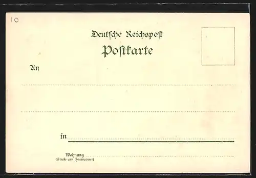 Lithographie Leipzig, Sächsisch-Thüringische Industrie- u. Gewerbe-Ausstellung 1897, Naschmarkt
