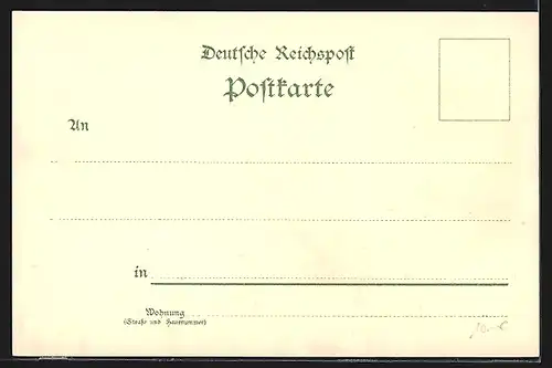 Lithographie Leipzig, Sächsisch-Thüringische Industrie und Gewerbe Ausstellung 1900, Hauptrestaurant, Licht Fontaine