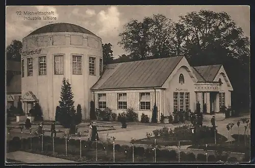 AK Bern, Schweiz. Landes-Ausstellung 1914, Milchwirtschaft