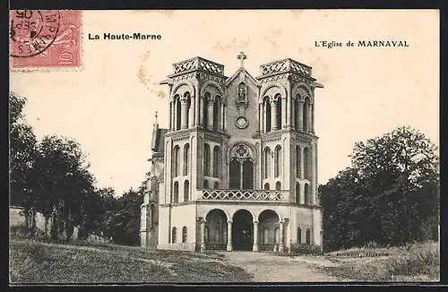AK La Haute-Marne, L`Eglise de Marnaval