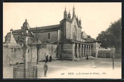 AK Nice, Le Couvent de Cimiez
