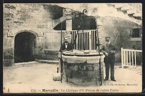 AK Marseille, Le Château d`If, la prison de l`abbé Faria