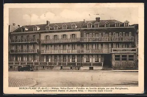 AK Berck-Plage, Vue generale