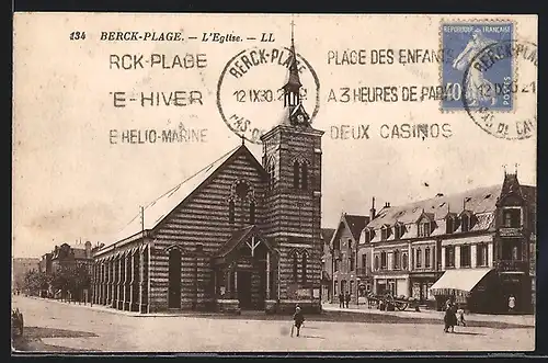 AK Berck-Plage, L`Eglise