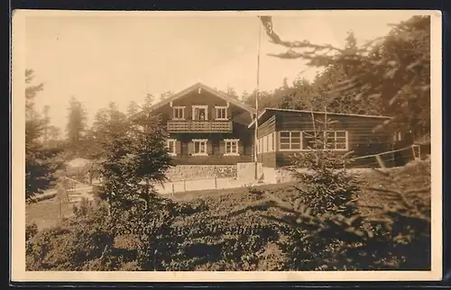 AK Eslarn, Schutzhaus Silberhütte, Oberpfälzer Wald Verein