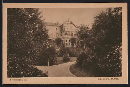 AK Friedrichroda, Hotel Waldhaus