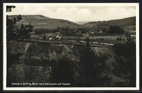 AK Dassel, Ortsansicht von Naturpark aus gesehen