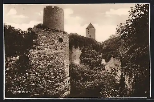 AK Querfurt, Schlossgraben und Befestigungsanlagen