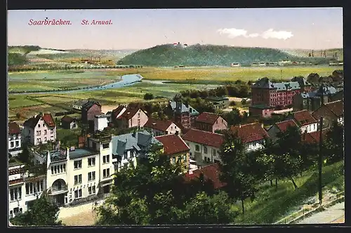 AK Saarbrücken, Ansicht St. Arnual