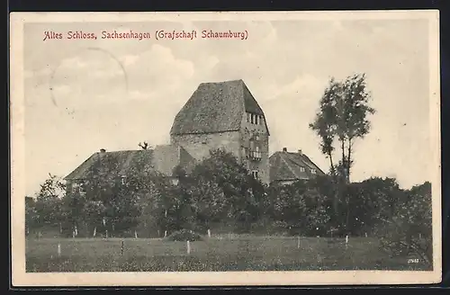 AK Sachsenhagen, Wiesenpartie am alten Schloss
