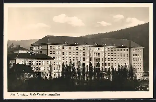 AK Aue /Sachs., Kreis-Krankenanstalt