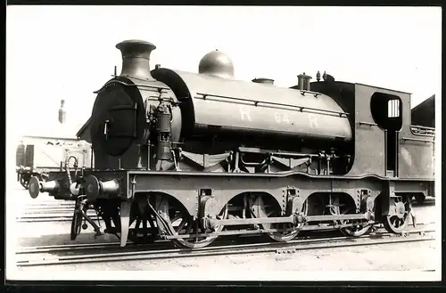 Fotografie britische Eisenbahn, Locomotive RR64, The Locomotive Publishing Co. London, Dampflok