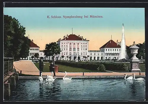 AK München, Schloss Nymphenburg