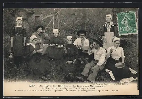 AK Berry, Le Repas des Moissonneurs, Types du Centre