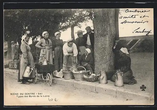 AK Centre, Types des Bords de la Loire, Scène du Centre