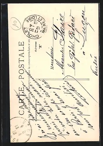 AK Les Épesses, Saint-Laurent, Frau in Tracht