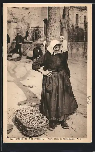 AK Croix-de-Vie-Marie-Rose la Maraichine, Pays de la Loire