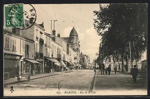 AK Roanne, Rue de la Côté