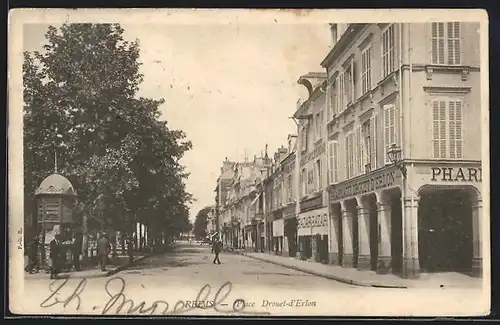 AK Reims, Place Drouet-d`Erlon
