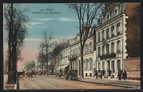 AK Reims, Boulevard de la Rèpublique