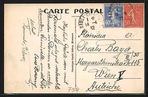 AK Lunèville, Rue Carnot