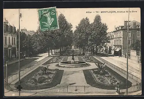 AK Montlucon, Avenue de la Gare