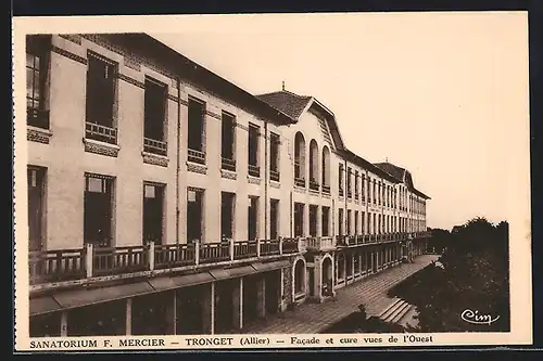 AK Tronget, Sanatorium F. Mercier, Facade et cure vues de l`Ouest