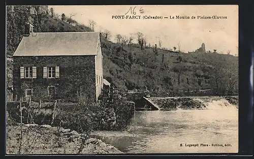 AK Pont-Farcy, Le Moulin de Pleines-Oeuvres