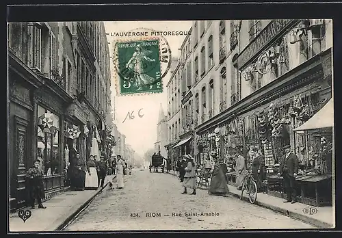 AK Riom, Rue Saint-Amable