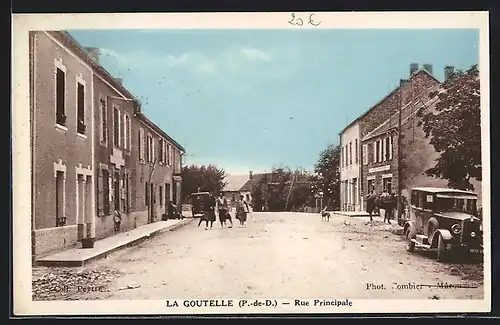 AK La Goutelle, Rue Principale