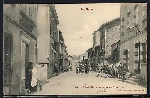 AK Samatan, Avenue de la Gare