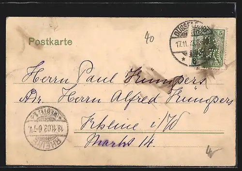 AK Düsseldorf, Rheinische Provinzial-Viehausstellung 1902