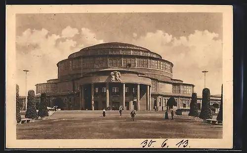 AK Breslau, Ausstellung zur Jahrhundertfeier der Freiheitskriege 1913, Jahrhunderthalle