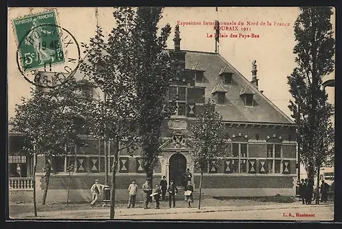 AK Roubaix, Exposition Internationale du Nord de la France 1911, Le Palais des Pays-Bas