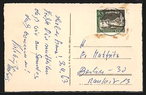 AK Magdeburg, Adolf Mittag See mit Ausstellungsturm