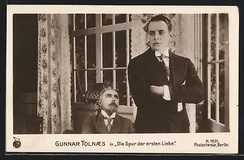 AK Filmszene aus Die Spur der ersten Liebe, Gunnar Tolnaes