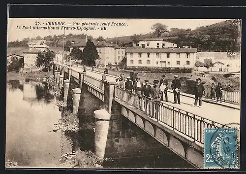 AK Behobie, Le Pont international Franco-Espagnol