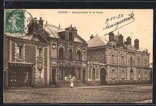 AK Sanvic, Gendarmerie et la Poste