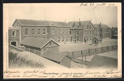 AK Berck-Plage, Hopital de Rotschild